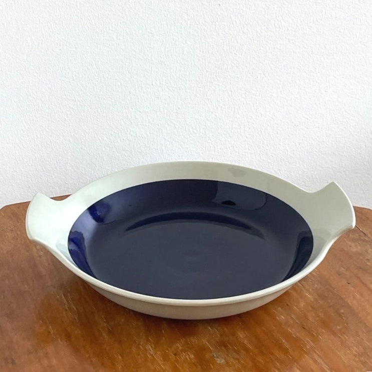  Rörstrand 로스트란드 마리안 웨스트만 블루 핸들 캐서롤 디쉬