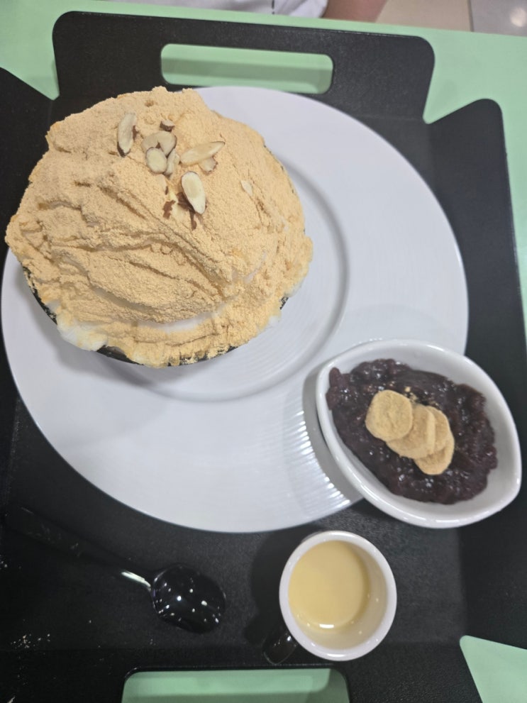  (불광역카페 빙수, NC백화점 카페) 좋앗나빙수, 인절미팥빙수