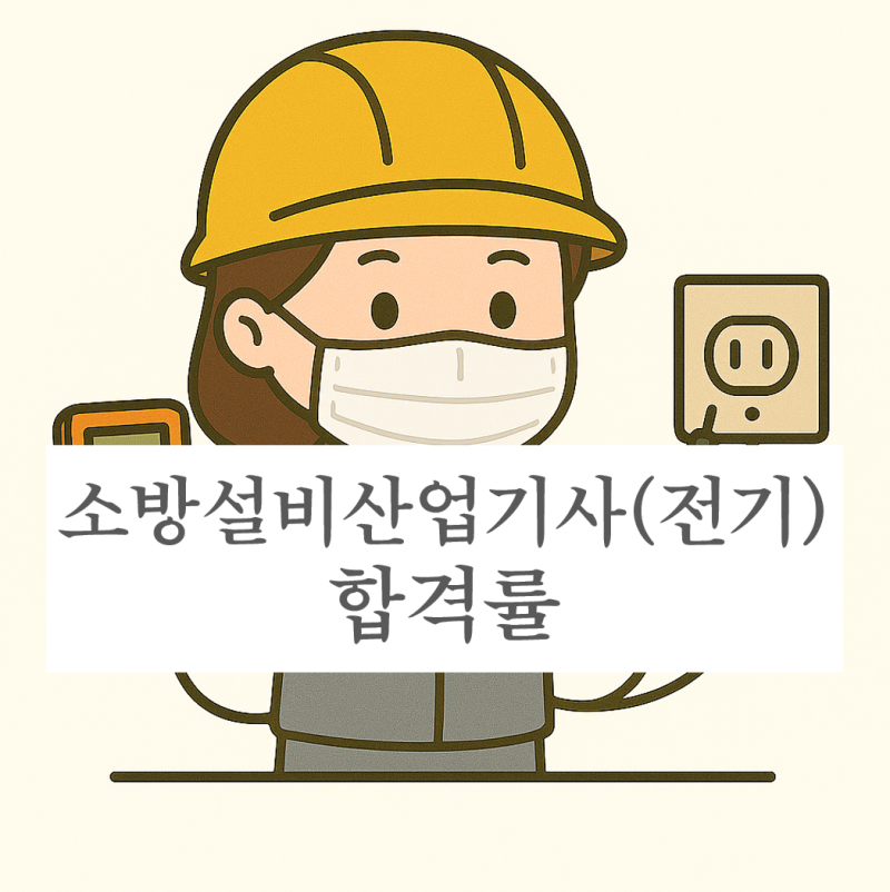 소방설비산업기사 전기분야 합격률 분석 - 어렵고 들쑥날쑥한 실기시험