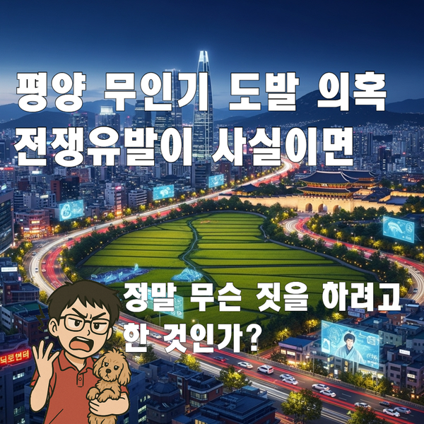 <b>평양 무인기</b> 도발 <b>의혹</b>과 외환유치죄 수사…사실이면 끔직한... 
