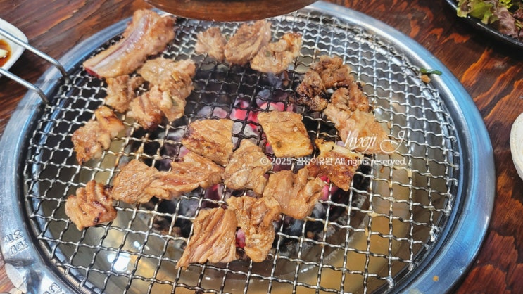  신천동맛집 | 주차 걱정 없는 돼지갈비 맛집 재바우참숯불 후기