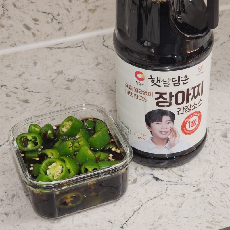 장아찌간장 추천 청정원 햇살담은 장아찌간장소스