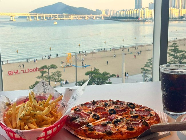  [광안리]데이트 추천 도우개러지 피자 맛집 오션뷰