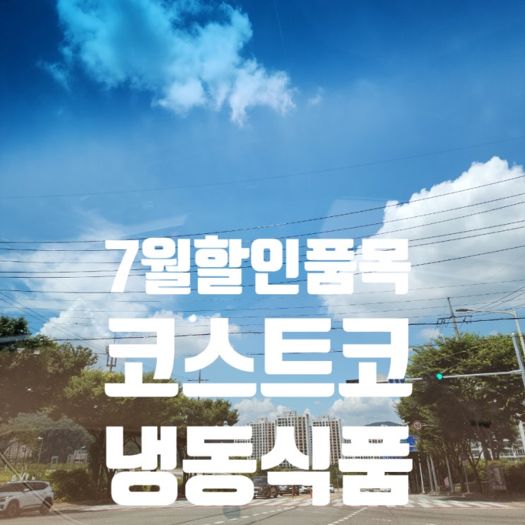  코스트코 7월 할인 상품 추천해요. 올해 첫 할인하는 냉동식품 소개!