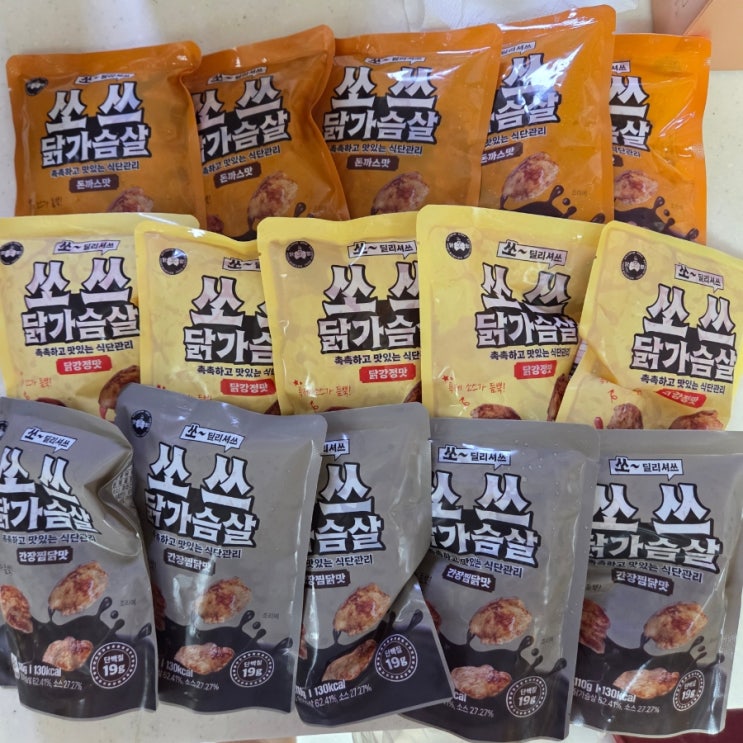  다이어트 식단템 추천 | 단백질보충은 닭형으로! 신제품 솔직후기