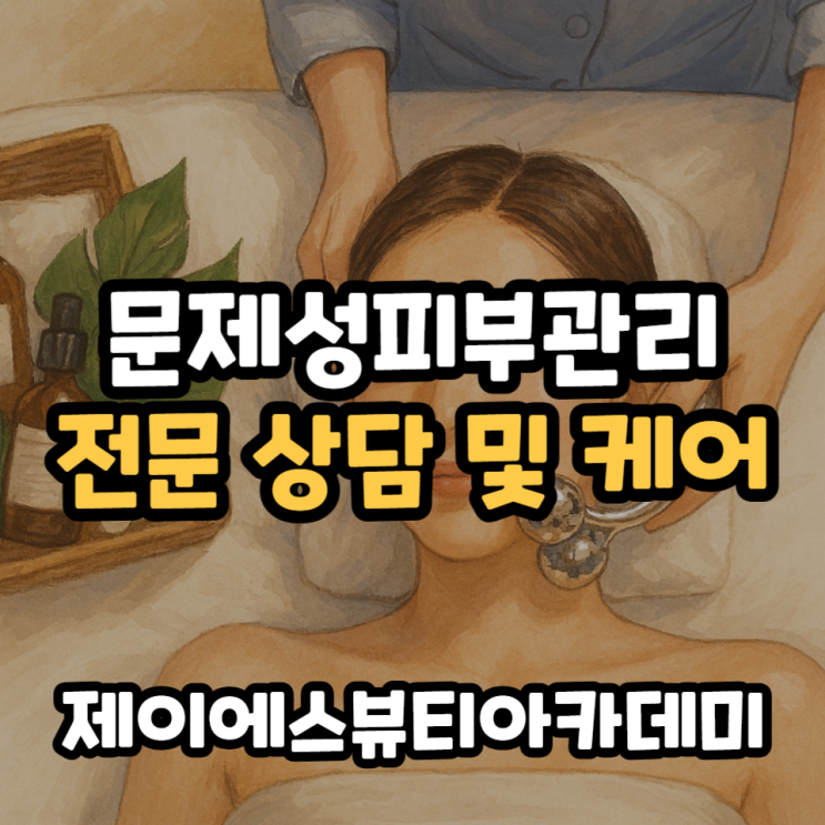  문제성피부관리 트러블 피부 고민 전문가 상담 케어받기