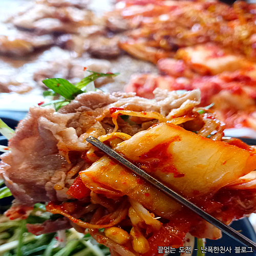 제주 동문시장 근처 냉삼과 다른 매력 대패구이 맛집 추천