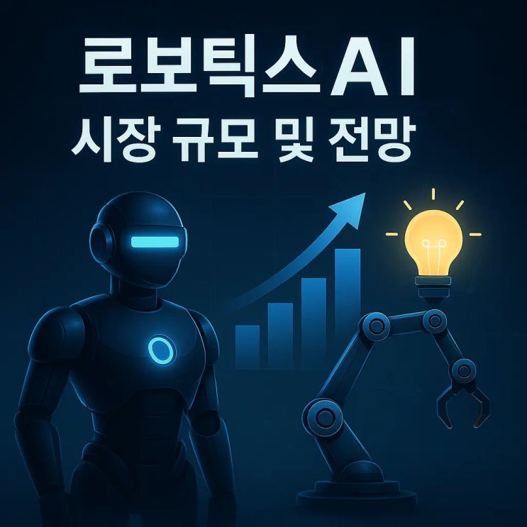  로보틱스 AI, 로봇 산업의 뇌가 되다! 시장 규모부터 투자 전략까지