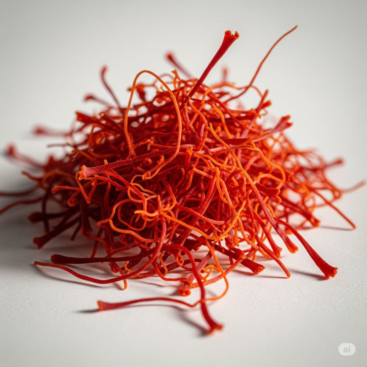  황금 향신료의 여왕! 사프란(Saffron), 사용법과 효능