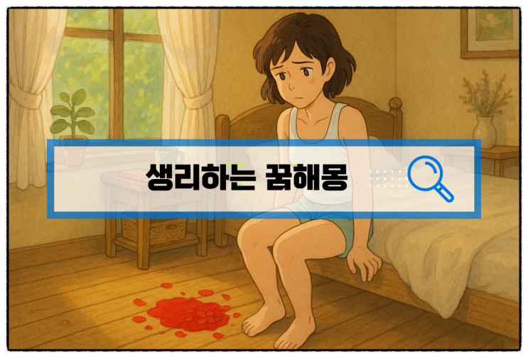  [무료꿈해몽] 생리하는꿈, 길몽일까? 흉몽일까? 해석 40가