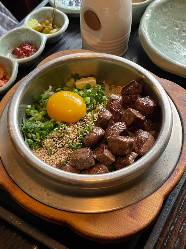  송리단길 솥밥 솔솥 스테이크솥밥 도미관자솥밥 석촌호수 근처 데이트 맛집