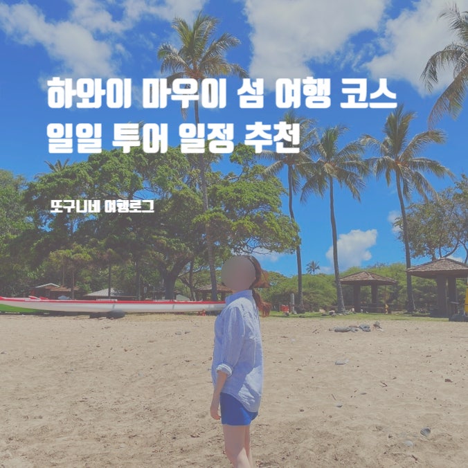  하와이 마우이 섬 여행 코스 일일 투어 일정 추천