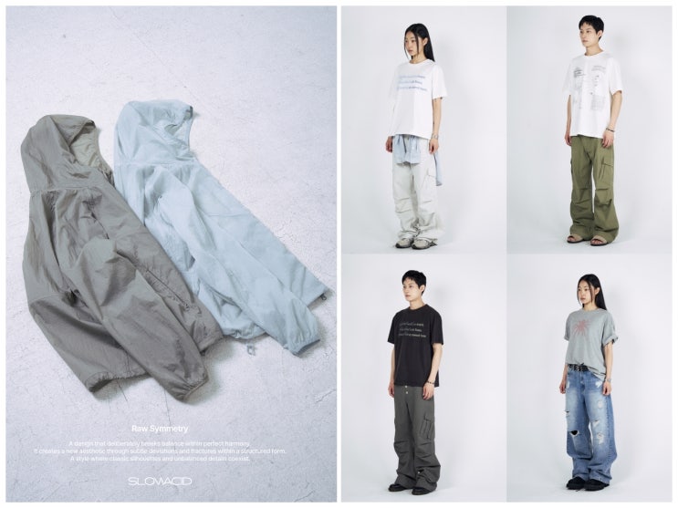  슬로우애시드, 'RAW SYMMETRY’ 2차 드롭 오픈