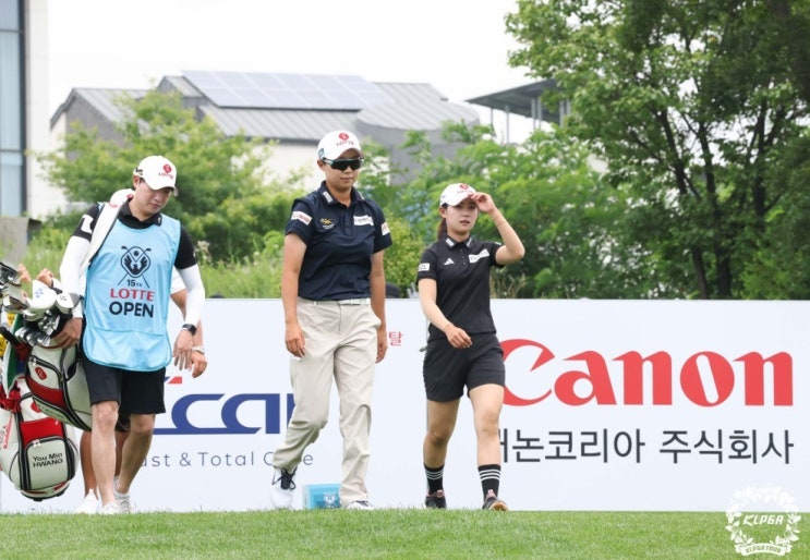 #KLPGA 제15회 <b>롯데 오픈</b> 2라운드 <b>노승희</b> <b>단독선두</b>, 김효주... 