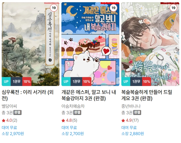  BL소설 신간) 25년 07월 04일 신간