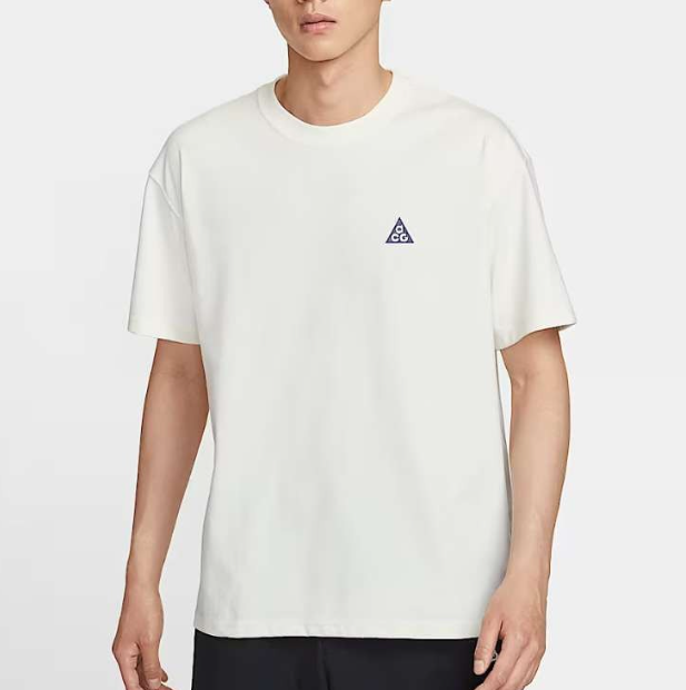 나이키 ACG 드라이핏 반팔 화이트 땀 흡수