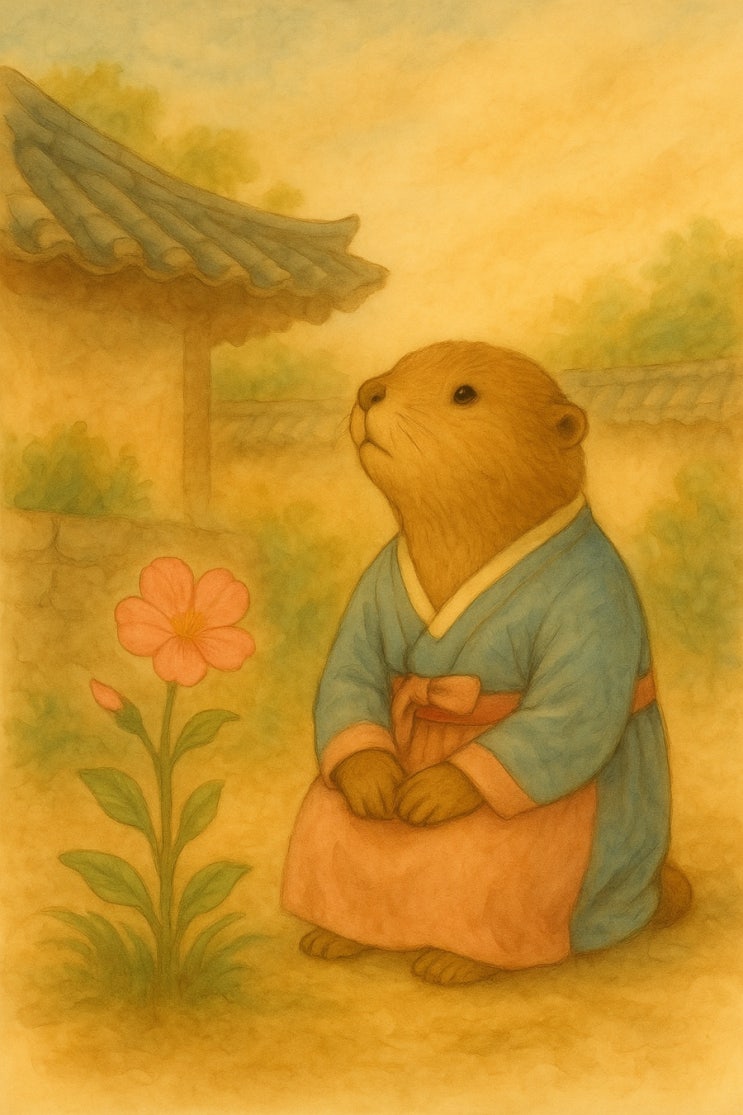  분홍낮달맞이꽃 _ 마르모트
