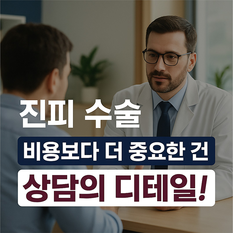 남자 진피 확대 수술, 가격보다 중요한 3가지 체크포인트