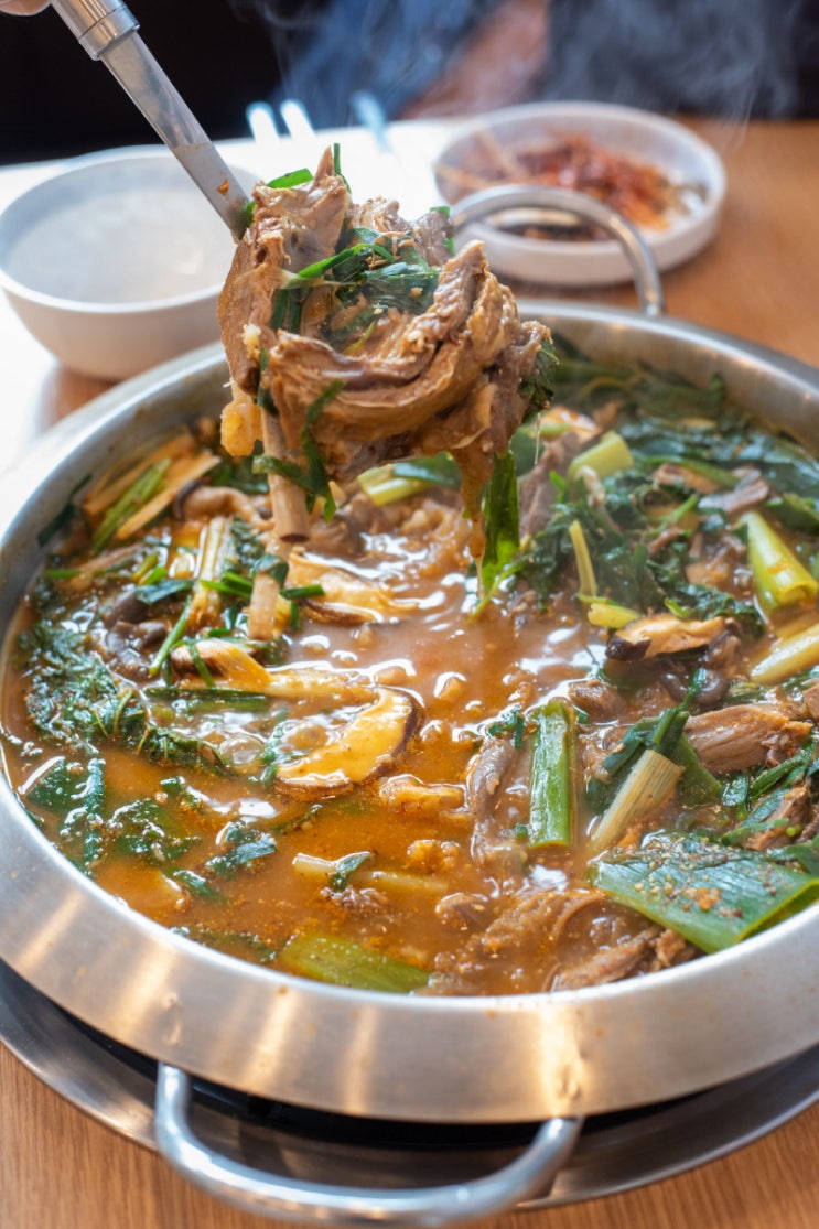  천복집 용인 천리점  흑염소 맛집에서 즐기는 프리미엄 흑염소갈비전골(용인맛집 · 흑염소집 · 몸보신맛집)