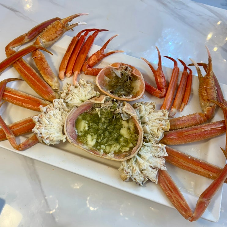  속초중앙시장맛집 대게여왕 푸짐한 대게2인 A세트 후기
