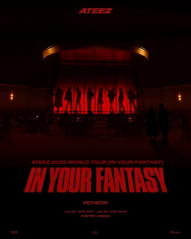 <b>에이티즈</b>, 오늘(5일) 월드 투어 포문...’퍼포먼스 최강자’ 뜬다