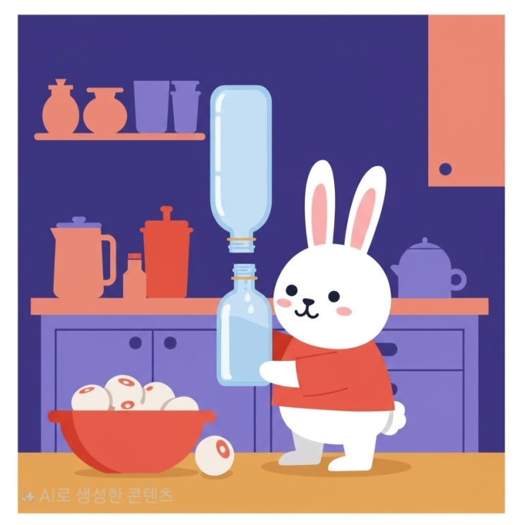  데일리픽 밀폐 거꾸로 캡으로 마지막 한 방울까지