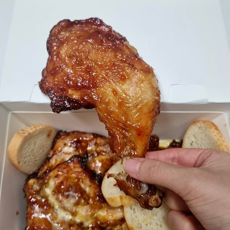  굽네 장각구이 치킨 품절대란 내돈내산 맵기 후기 (칼로리, 가격, 원산지)