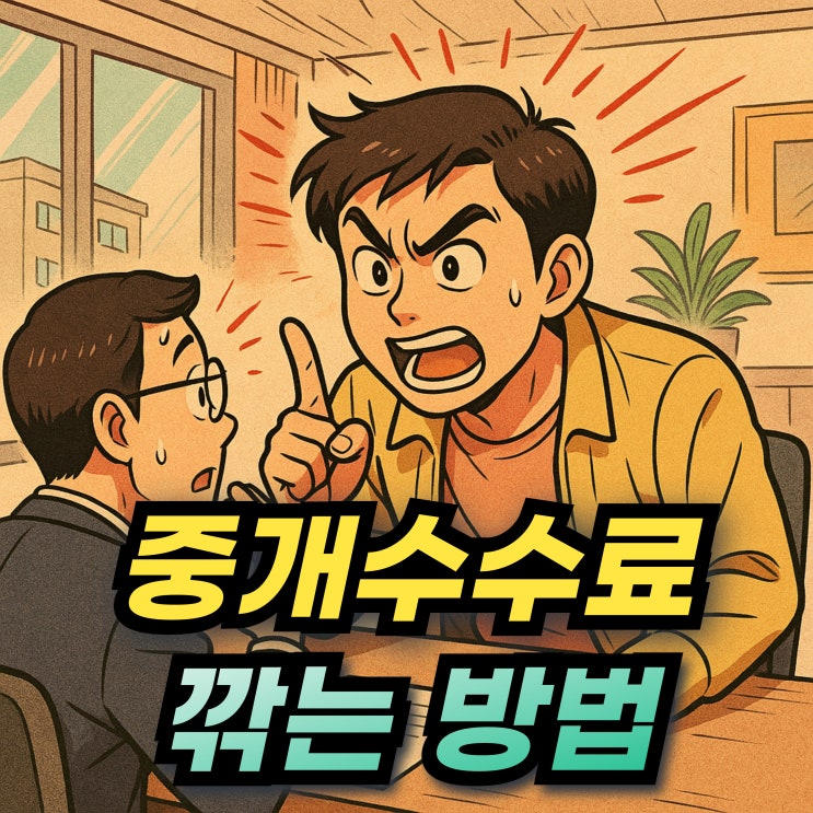  전세 부동산 중개수수료와 매매 수수료 계산기 사용법! 중개보수 깎는 방법은?