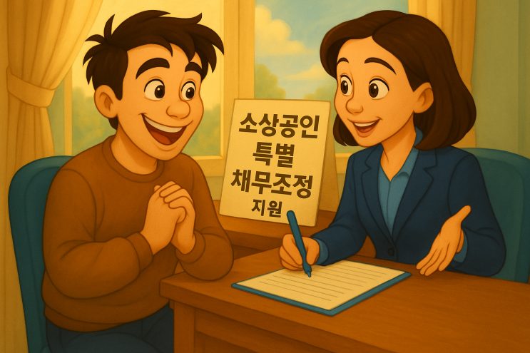  소상공인 특별 채무 조정 정책 및 신청대상, 신청조건 알아보기