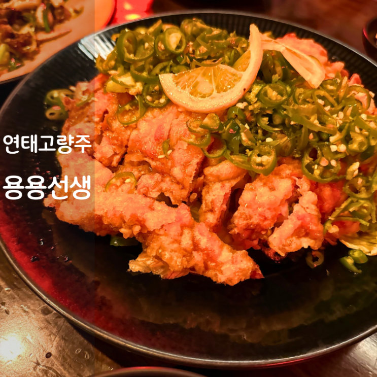 동탄북광장 연태고량주 연태하이볼 맛집 술집 용용선생