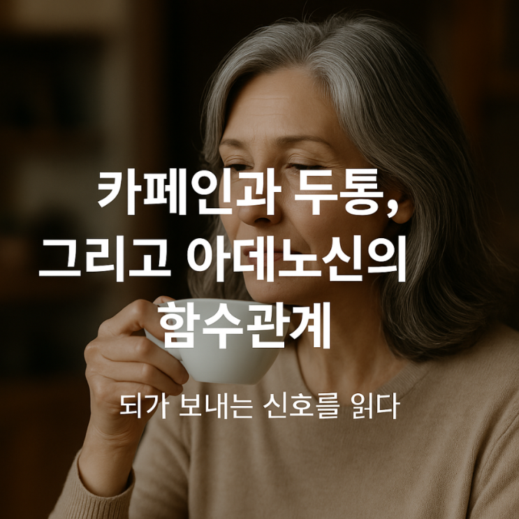  카페인과 두통,그리고 아데노신의 함수관계