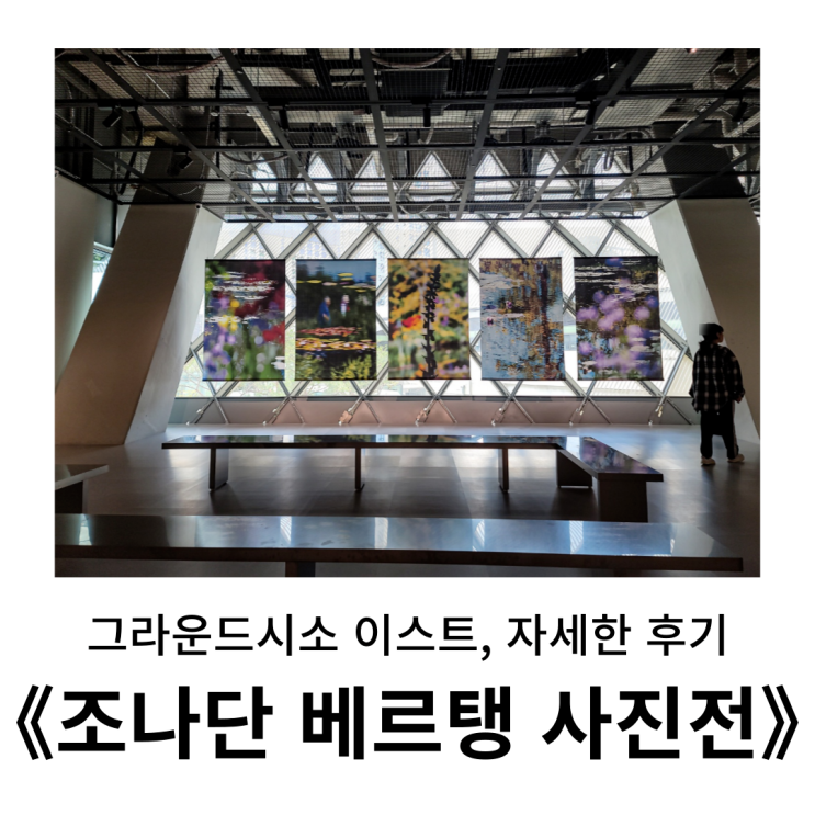  모네 필터를 입은 카메라 ㅣ 조나단 베르탱 사진전, 그라운드 시소 이스트