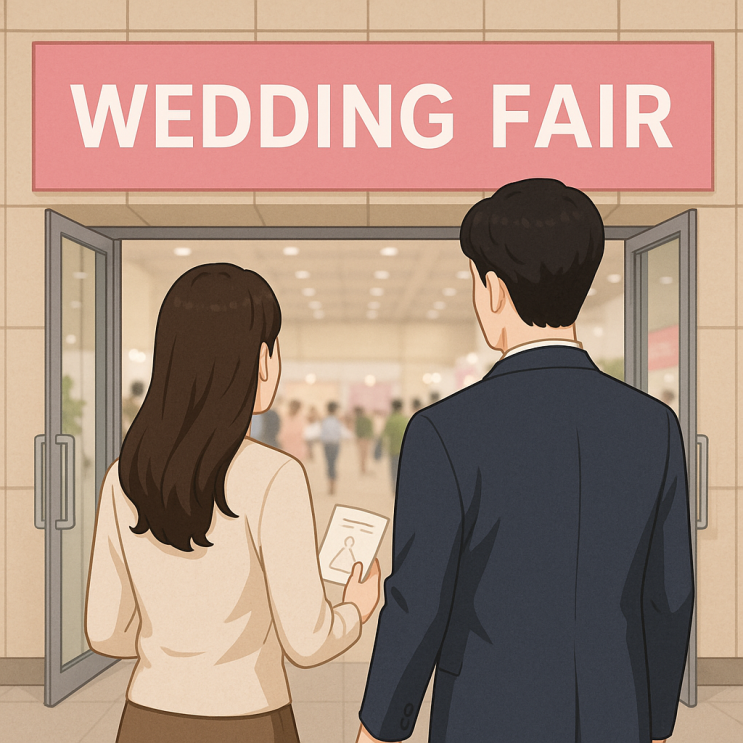  웨딩박람회 예비부부라면 꼭 다녀오세요