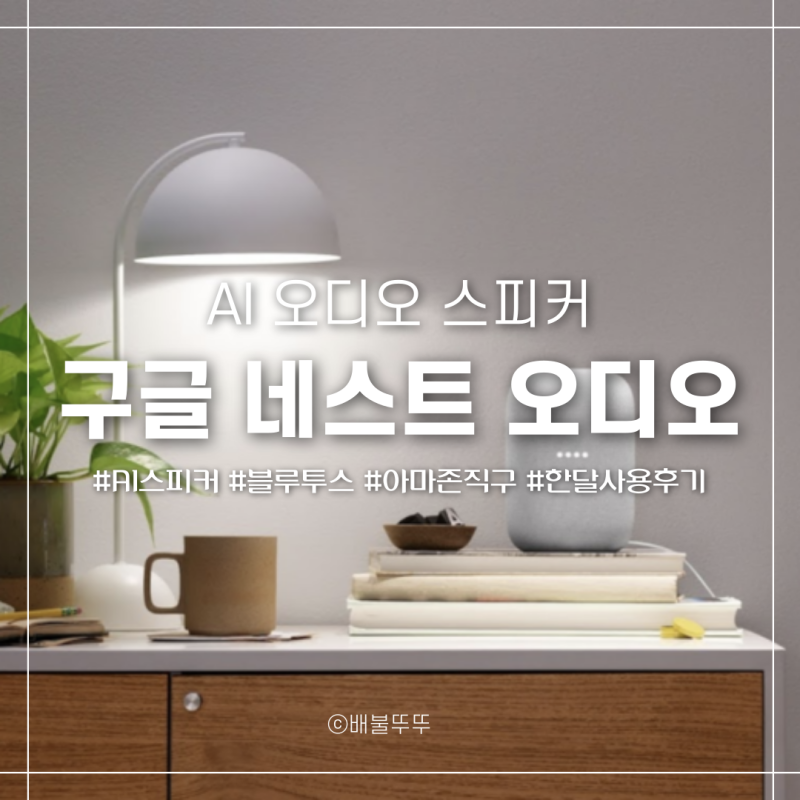 구글 네스트 오디오 스피커 내돈내산 한달 실사용 후기(feat.진작살걸!! 삶의질 상승템, 아마....