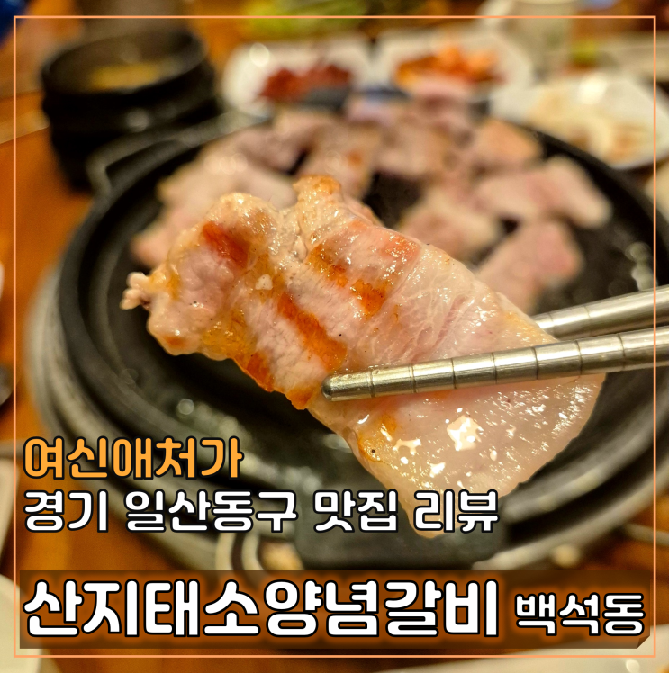  백석동 맛집 추천, 인생 오겹살과 소갈비, 산지태소양념갈비