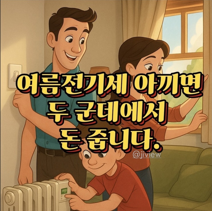  여름전기세 혜택은 두배, 에너지캐시백 탄소중립포인트 실천한 집