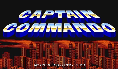  오락실 게임 기판 캡틴 코만도 Captain Commando