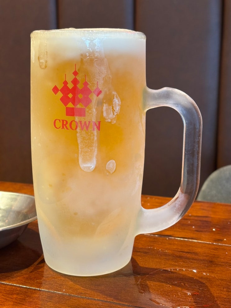 평택 용죽 크라운 호프 살얼음 맥주 & 안주 방문 후기