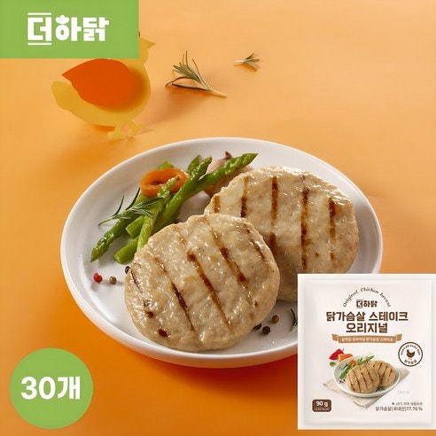 더하닭 닭가슴살 스테이크 오리지널, 30개, 90g 사용 후기