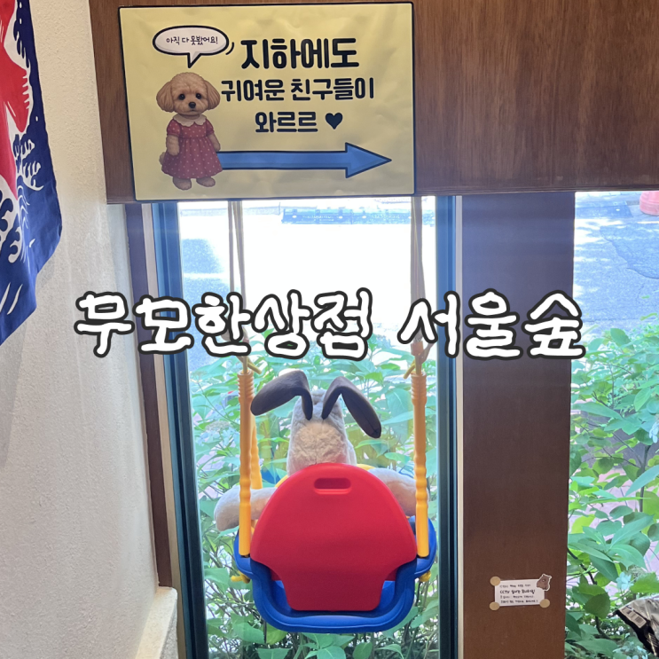  성수 서울숲역 놀거리 소품샵 편집샵 무모한상점 후기