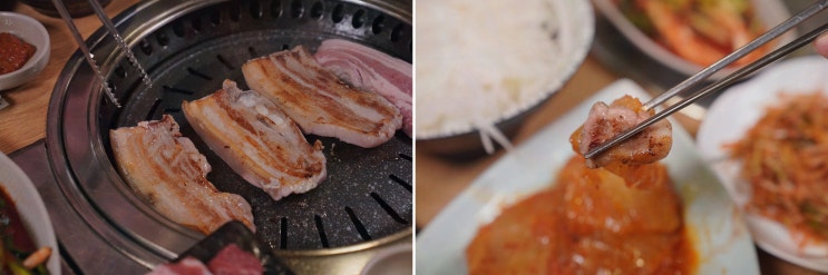  가족과의 특별한 외식은 양재역삼겹살로 왕삼돈 양재역점에서!