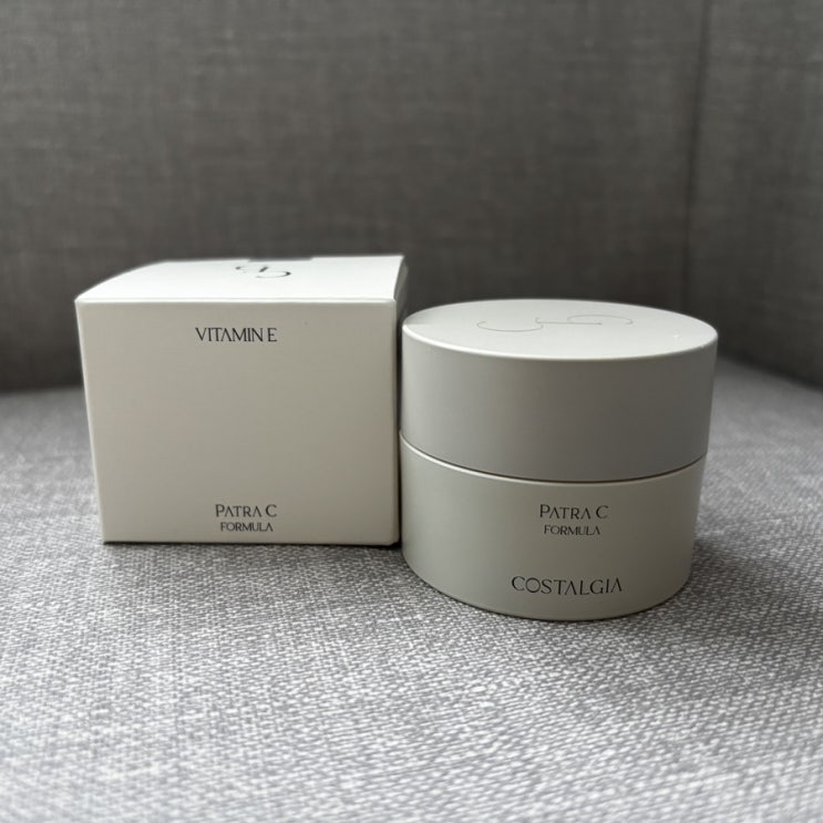  비타민E크림으로 피부 탄력과 항산화 케어까지! PATRA C 비타민 E 포뮬라 크림 30ml