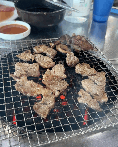  내돈내산 경북 칠곡 왜관 고기 맛집 가성비 좋은 칠일석쇠구이