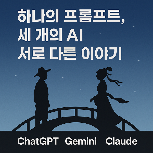  같은 프롬프트, 다른 이야기 – 챗GPT·제미나이·클로드 응답 비교