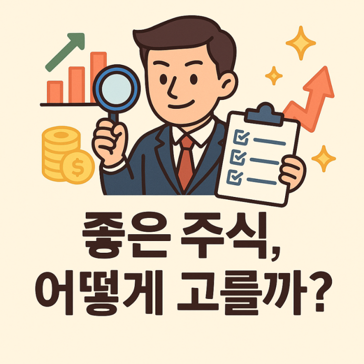  좋은 주식은 어떻게 고를까?