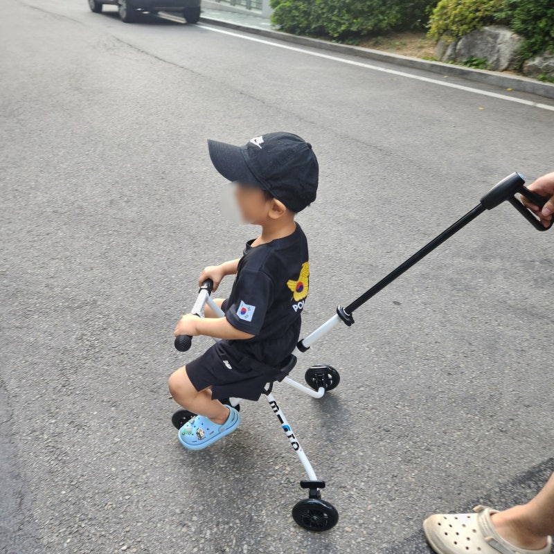 4살 아이 마이크로트라이크 내돈내산 한달 사용 솔직 리뷰 (기내반입함)