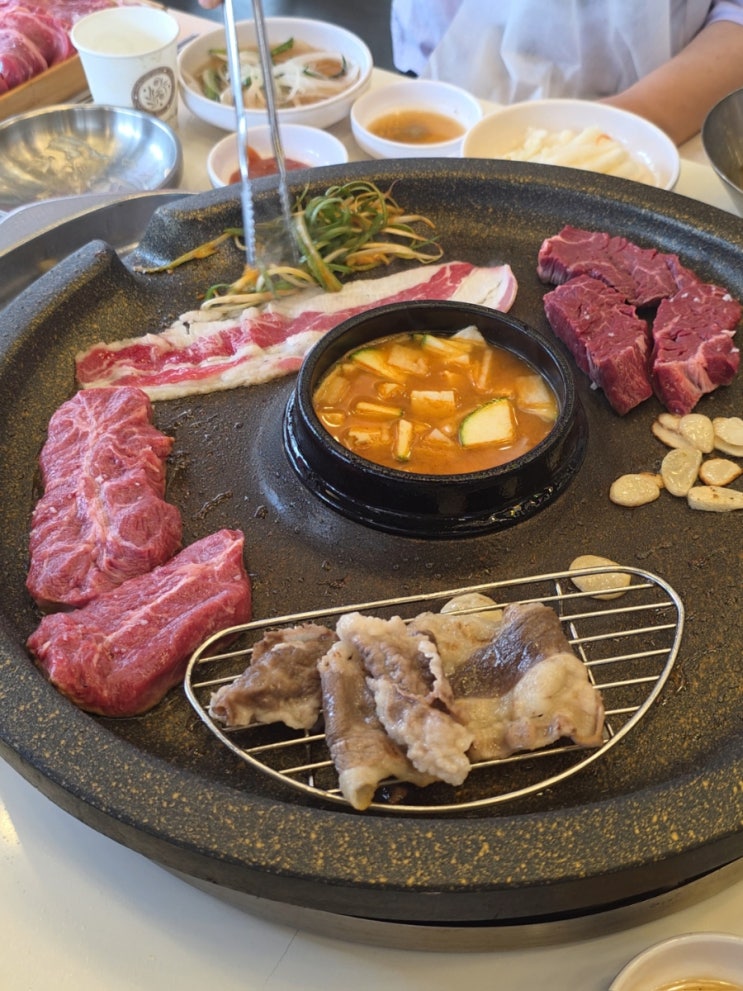  군자역 맛집 소고기가 맛있는 문가네 정육식당에서 큰소한마리 먹고온 후기