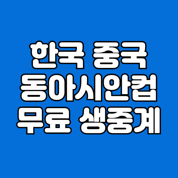 생방송 채널 국가대표팀 명단 <b>나상호</b> 주장 출전 명단 라인업