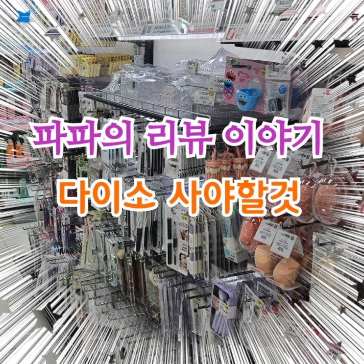  다이소 사야할것 5가지 찾아보자