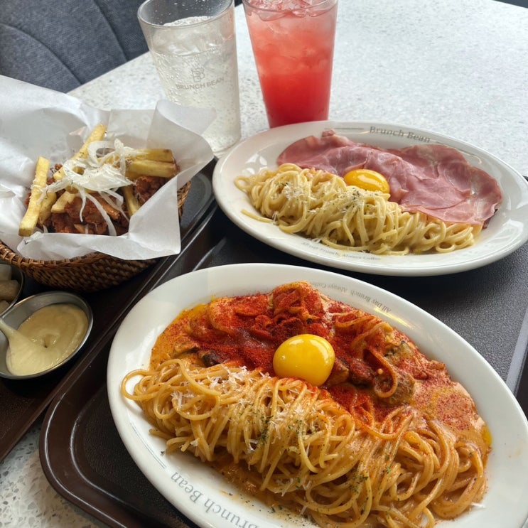  송도브런치카페 브런치빈 수박주스 파스타 맛집